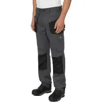 Dickies Werkbroek Men Multi Pocket Utility Work Holster Pant Charcoal-Maat 40
