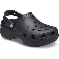 Crocs Classic Platform Thermoplastische Dames Zwarte Klompen