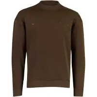 Genti Heren Truien & Vesten Sweat Crew - Bruin - Maat L