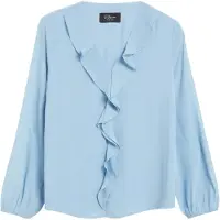s.Oliver Blouse lichtblauw