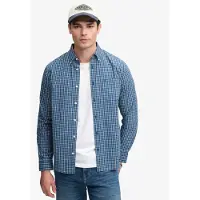 Superdry Overhemd blauw / navy / wit