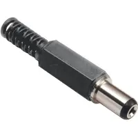 Bkl Electronic 072110 Laagspannings-connector Stekker, recht 5.5 mm 2.1 mm 1 stuk(s)