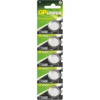 GP 0602430C5 5 Knopfzellen CR2430 3,0 V