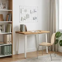 vidaXL Vierkante Eettafel 90 x 55 x 75 cm Massief Acacia Hout