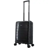 Discovery Skyward harde Handbagage Koffer / Trolley / Reiskoffer 55 cm (S) Zwart - Zwart / Small