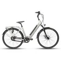 Villette l'Amant Automatic - Elektrische fiets - Achterwielmotor 2-speed - Zilver-grijs
