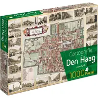 Tucker's Fun Factory Den Haag Cartografie Puzzel (1000 stukjes)
