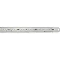 Bmi Lengte meetinstrument, Stalen duimstok, roestvrij, lengte: 1000 mm (mm)