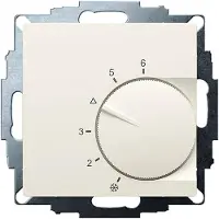 Eberle UTE 1002-RAL1013-M-55 Inbouw kamerthermostaat 5 tot 30°C, Thermostaat, Wit
