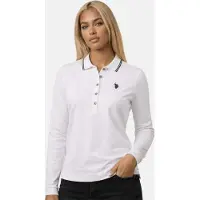 U.s. polo assn. Shirt navy / wit