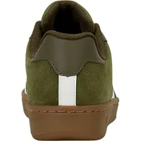 K-Swiss Court Palisades Herrenschuhe Sneaker sportlicher Schnürer Grün Freizeit
