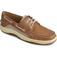 Sperry Billfish 3-Ogen Leder Heren Bootsschoenen Donkerbruin