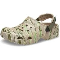 Crocs Uni Volwassen Offroad Sport Camouflage Klomp, Kleur: Cobblestone, Maat: 37/38 EU
