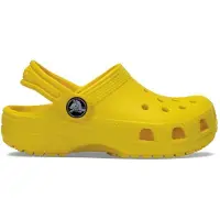 Crocs Uni Kinder Classic Clog, houten klomp, citroenkleurig, maat 20/21 EU