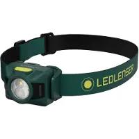 Led Lenser HF4R Forest Green Hoofdlamp LED werkt op een accu, werkt op batterijen 650 lm 3 h