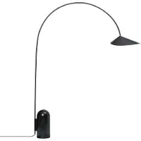 Ferm Living Arum Gebogen Vloerlamp Black