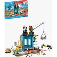 Playmobil Action Helden - Bouwwerf - 71650 - 138 Onderdelen - - OneSize - Speelgoed