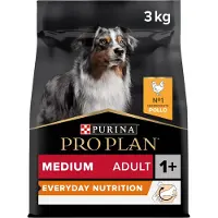Purina Pro Plan 4x Hondenvoer Droog Adult Medium Everyday Nutrition Kip 3 Kg