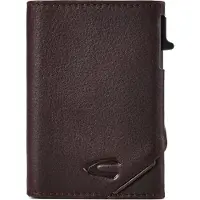 Camel active kaarthoes Ray Credit Card Slider Dark Brown donkerbruin
