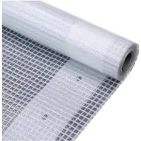 vidaXL Beschermzeil van Leno-materiaal, wit, 3 x 10 meter, 260 g/m²
