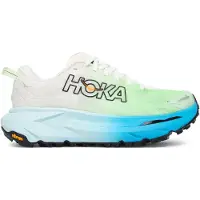 Hoka One One Loopschoen 'Mafate 5' ecru / lichtgroen / zwart