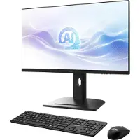 MSI Modern Modern AM273QP AI 1UMG-221AT All-in-One zwart 27" (68,6 cm) WQHD-scherm, Intel Core Ultra 7 155H, 32 GB DDR5 RAM, 1 TB M.2 SSD, Intel grafische kaart, Wi-Fi 6E, BT 5.3, Windows 11 Pro