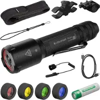 Led Lenser Ledlenser TAC6R Outdoor Set 503294 tactische oplaadbare zaklamp, 2000 lumen