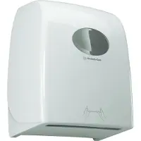 Kimberly-clark Aquarius rolhanddoekdispenser 6959, L 428 x B 338 x H 241 mm, kunststof, wit
