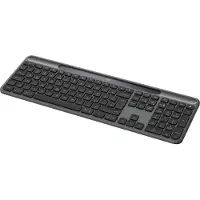 Logitech Signature Slim Solar + K980 for Business toetsenbord Universeel RF-draadloos + Bluetooth QWERTY US International Grafiet