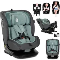 Lorelli Monza Autostoel ISOFIX 40-150cm 360° Draaibaar Groen