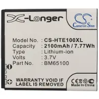 123accu HTC BM65100 / HTX21UAA accu (2100 mAh, huismerk)