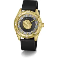 GUESS Analoog horloge ' BEAST ' goud / grijs / zwart
