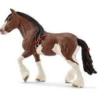 Schleich - Dierenfiguren, Clydesdale merrie; 13809