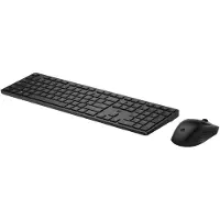 HP 490C Multi-Device Dual-Mode Toetsenbord en Muis Set (BE1P9AA#ABB) - Draadloos Bluetooth & 2.4GHz - Stil Toetsenbord - Wireless Mouse - QWERTY ISO - Zwart