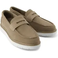 Toms Navi TRVL LITE Havana Leren Dune Instappers voor Mannen