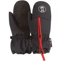 TROLLKIDS - Kid's Troll Mitten - Handschoenen 3,5 - 4-5 Years, grijs/zwart