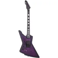 Schecter E-1 FR-S Special Edition Trans Purple Burst LH linkshandige elektrische gitaar