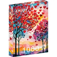 Enjoy Puzzle Bluebirds in Love Puzzel (1000 stukjes)