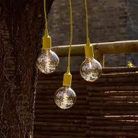 Osram lichtketting ENDURA DECOR, geel, 7 m, 3-lamps, IP44 DECOR, geel / oranje, Kunststof