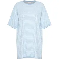 Mey Bigshirt Serie Simple Stripes Alice Blue | Maat 42
