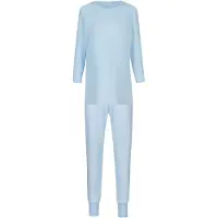 Mey Pyjama Serie Simple Stripes Alice Blue | Maat 48
