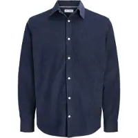 Jack & Jones Overhemd 'JJEFIELD' donkerblauw
