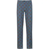 Mey Pyjamabroek ' Serie Gentle Moose ' blauw / bruin