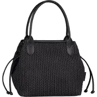 Gabor schoudertas Granada Quilt Zip Shopper Black zwart