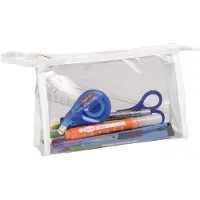 Exacompta - Pennenzak - Etui - Transparant - Rechthoekig