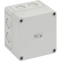 Spelsberg TK PC 1111-9-m 12790401 Universele behuizing 110 x 110 x 90 Kunststof Grijs 1 stuk(s)