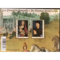 Bpost - 2 zegels - Verzending Europa - Tarief EU3 - Vlaamse Primitieven