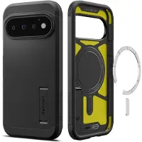 Spigen Tough Armor Backcover MagSafe voor de Google Pixel 11 Pro - Black