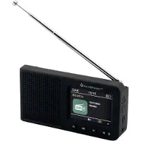 Soundmaster DAB175SW, DAB+ radio met bluetooth, kleurendisplay en oplaadbare batterij