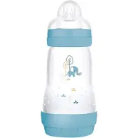 Mam Easy Start Anti-Kolik Flasche Blau 260 ml - 0 Monate und älter 1 St Flesjes